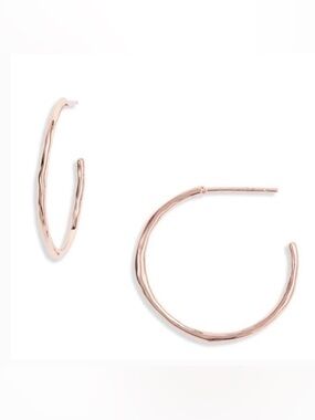 Gorjana Rose Gold Small Tanner Hoops